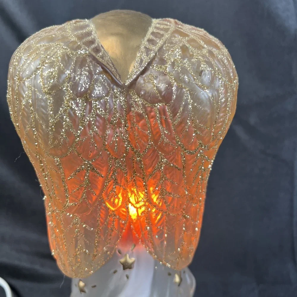 Vintage‎ Light Up Angel Figurine 11